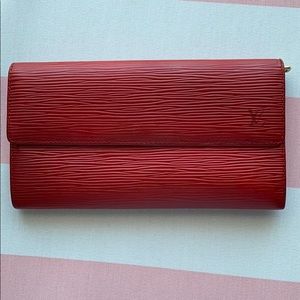 Louis Vuitton Porte Monnaie Epi Leather